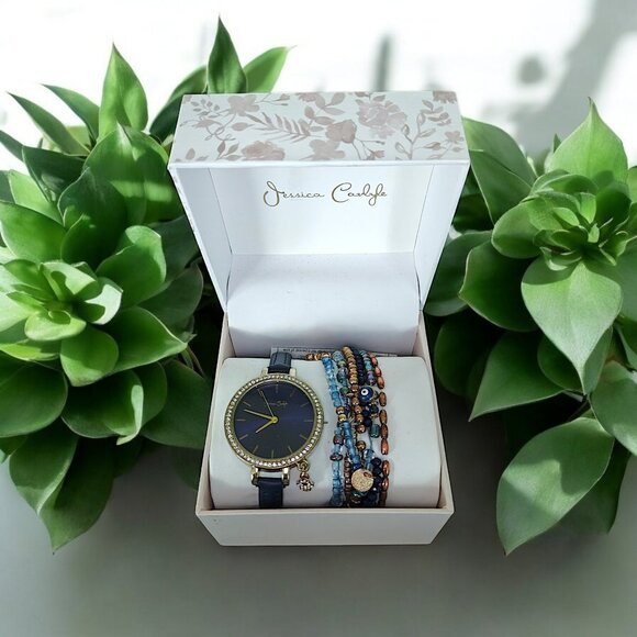 JESSICA CARLYLE Watch & Bracelet Set - Picture 4 of 5